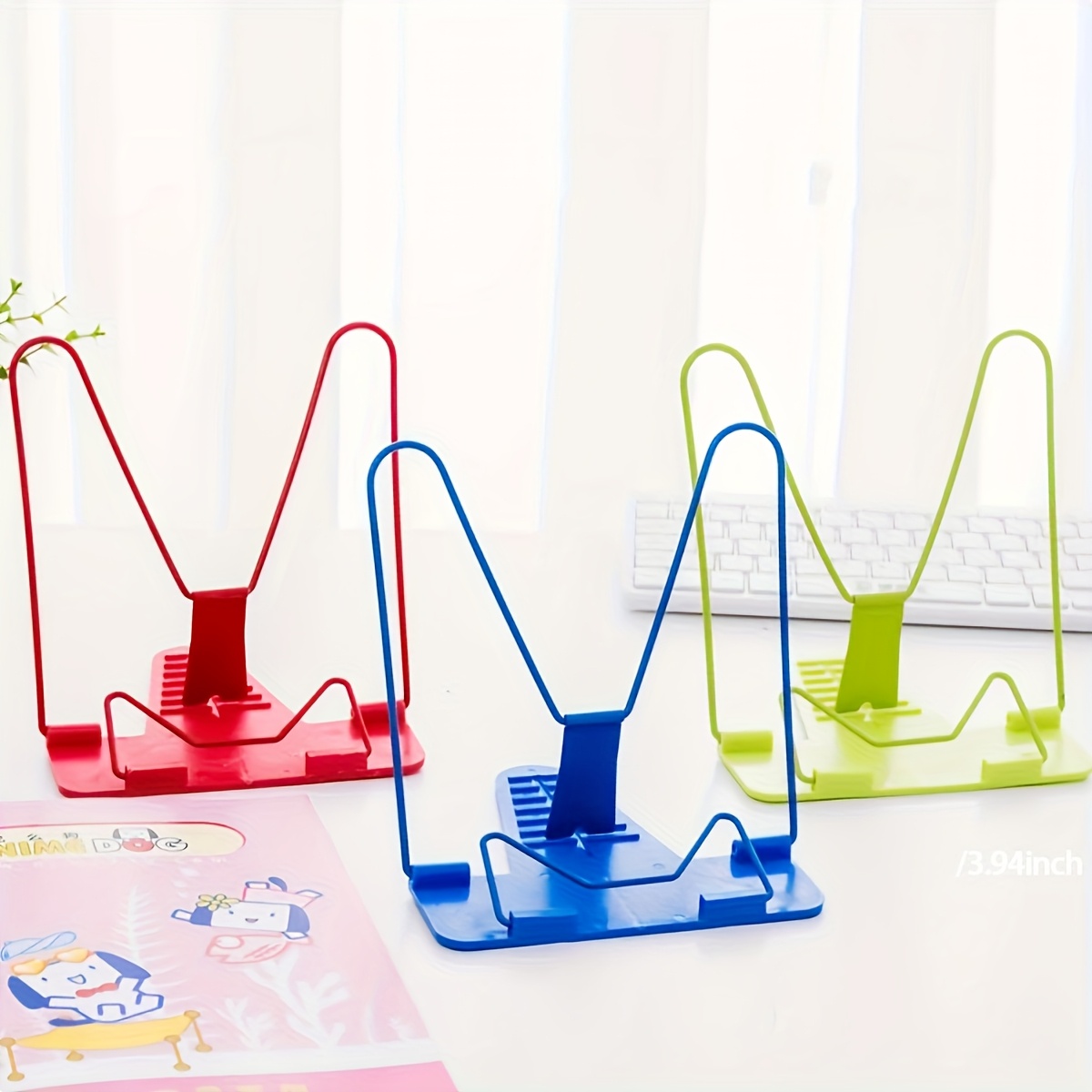 Document Holder Stand - Suporte de Livro Dobrável para Mesa,