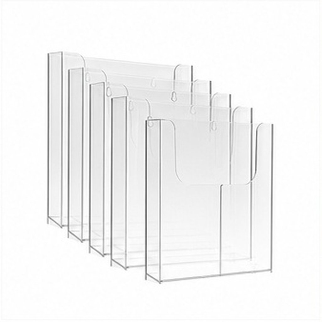 Document Holder Stand - 4 Suportes de Brochura de Parede