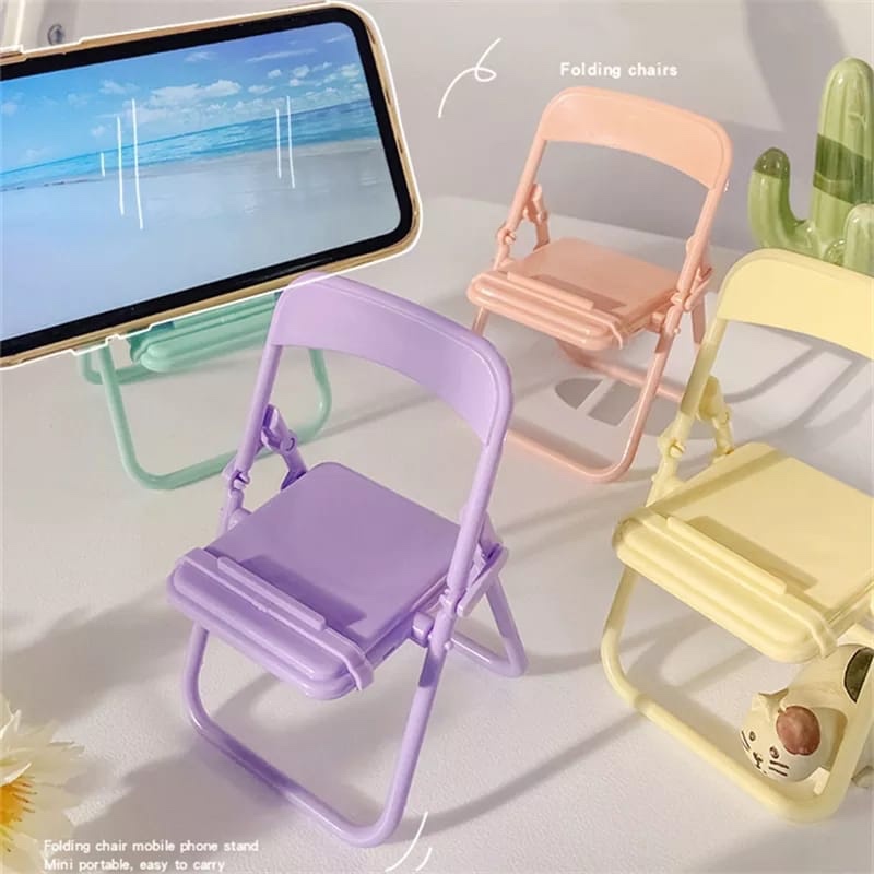 Home Office Or - Suporte de Telefone Criativo em Formato