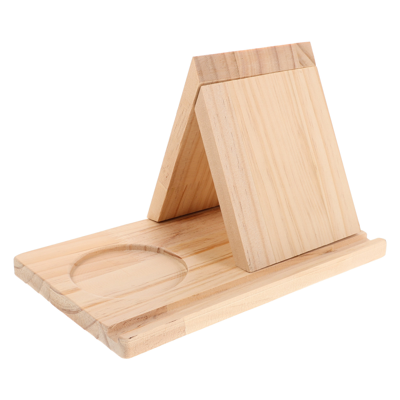 Document Holder Stand - Suporte de livros de madeira em