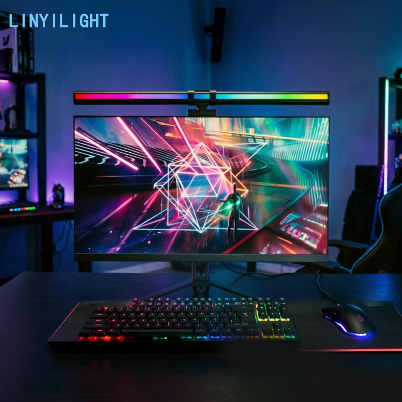 Barra de Luz LED RGB de 60/80c - Home Office Work Table avaliação e preço