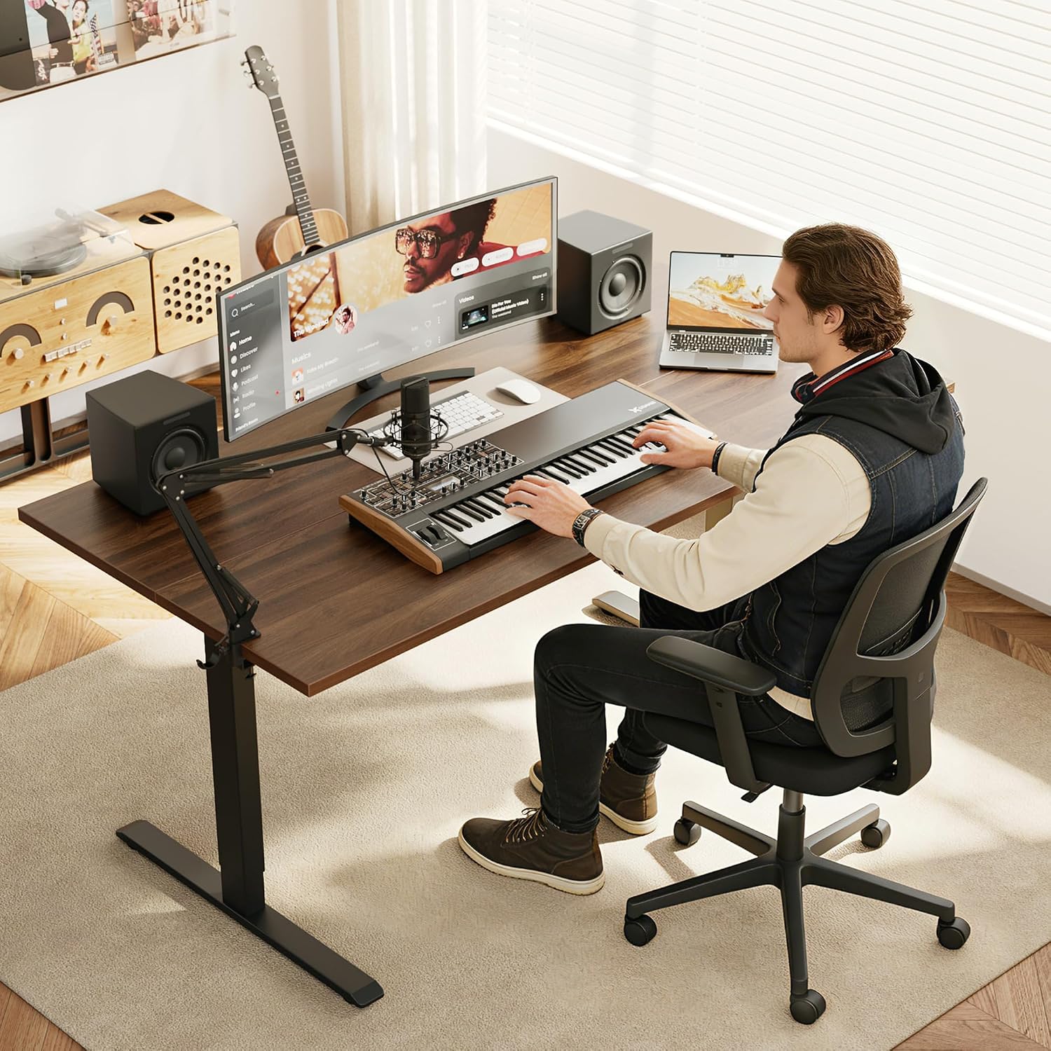 Mesa Elétrica Ajustável em Alt - Home Office Work Table avaliação e preço