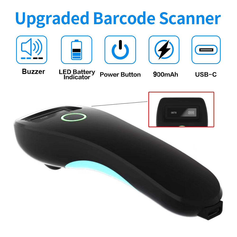 Scanner de código de barras 2d - Document Scanner Portable avaliação e preço