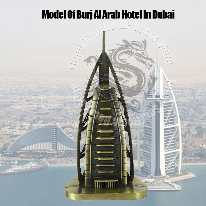 Metal burj al árabe dubai luxo - Home Office Dubai avaliação e preço