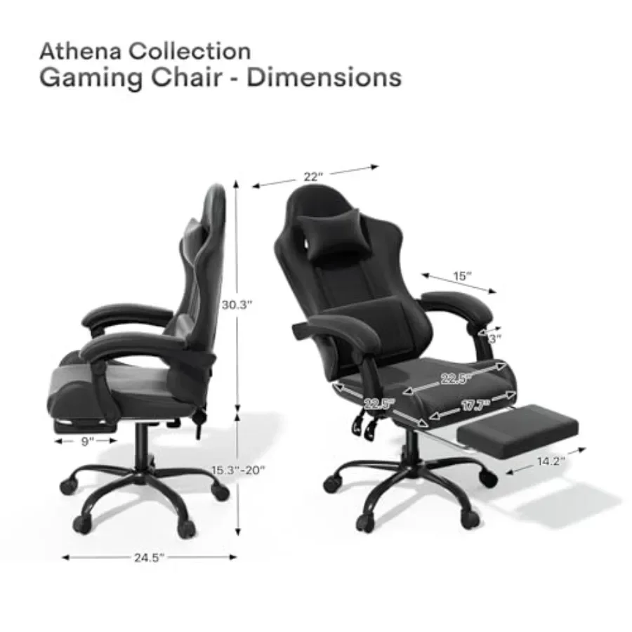 Cadeira ergonómica para jogos, - Ergonomic Office Chair avaliação e preço