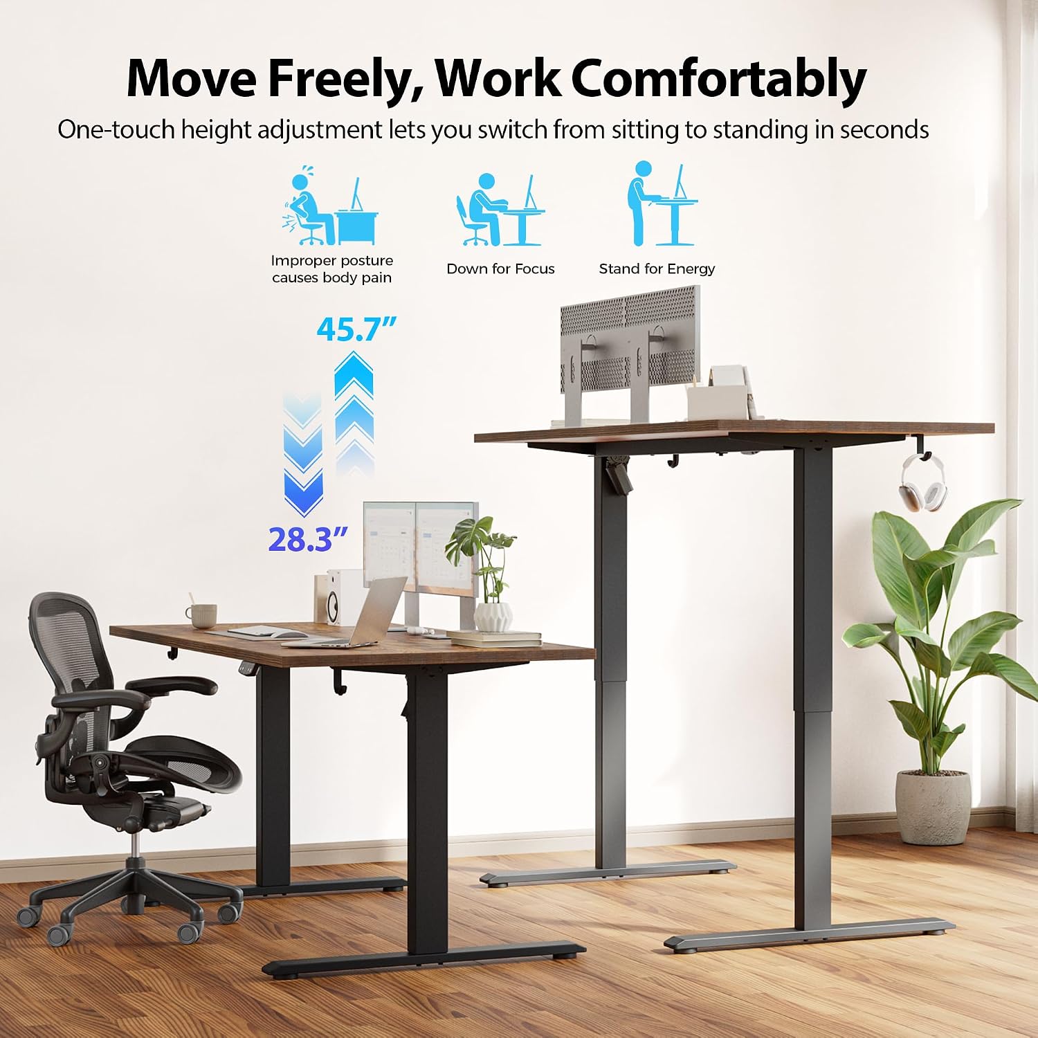 Mesa Elétrica Ajustável em Alt - Home Office Work Table avaliação e preço