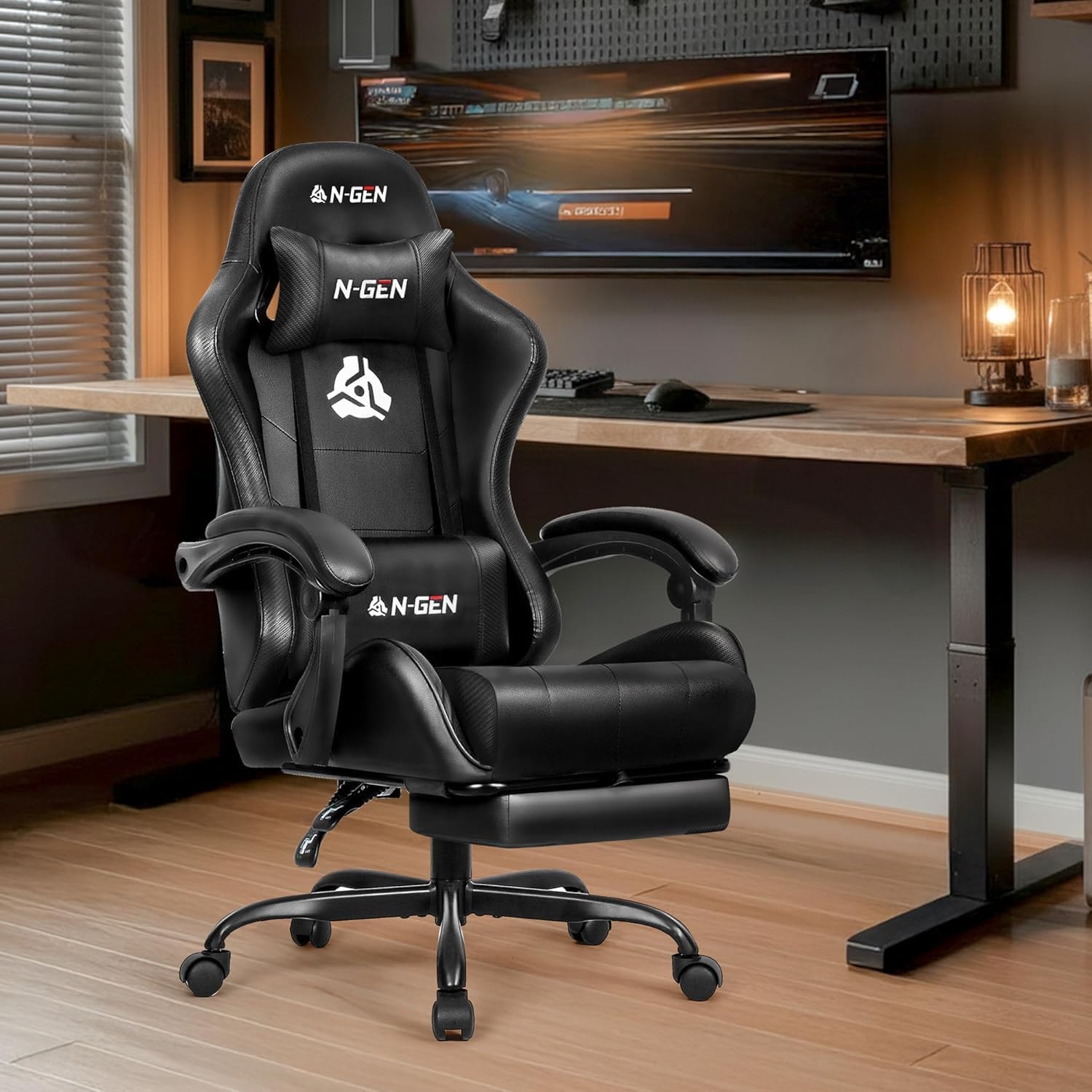 Cadeira Gamer com Apoio para o - Ergonomic Office Chair avaliação e preço