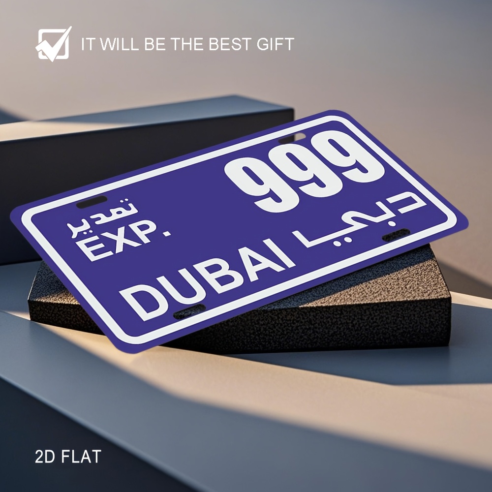 Placa de parede de metal para  - Home Office Dubai avaliação e preço