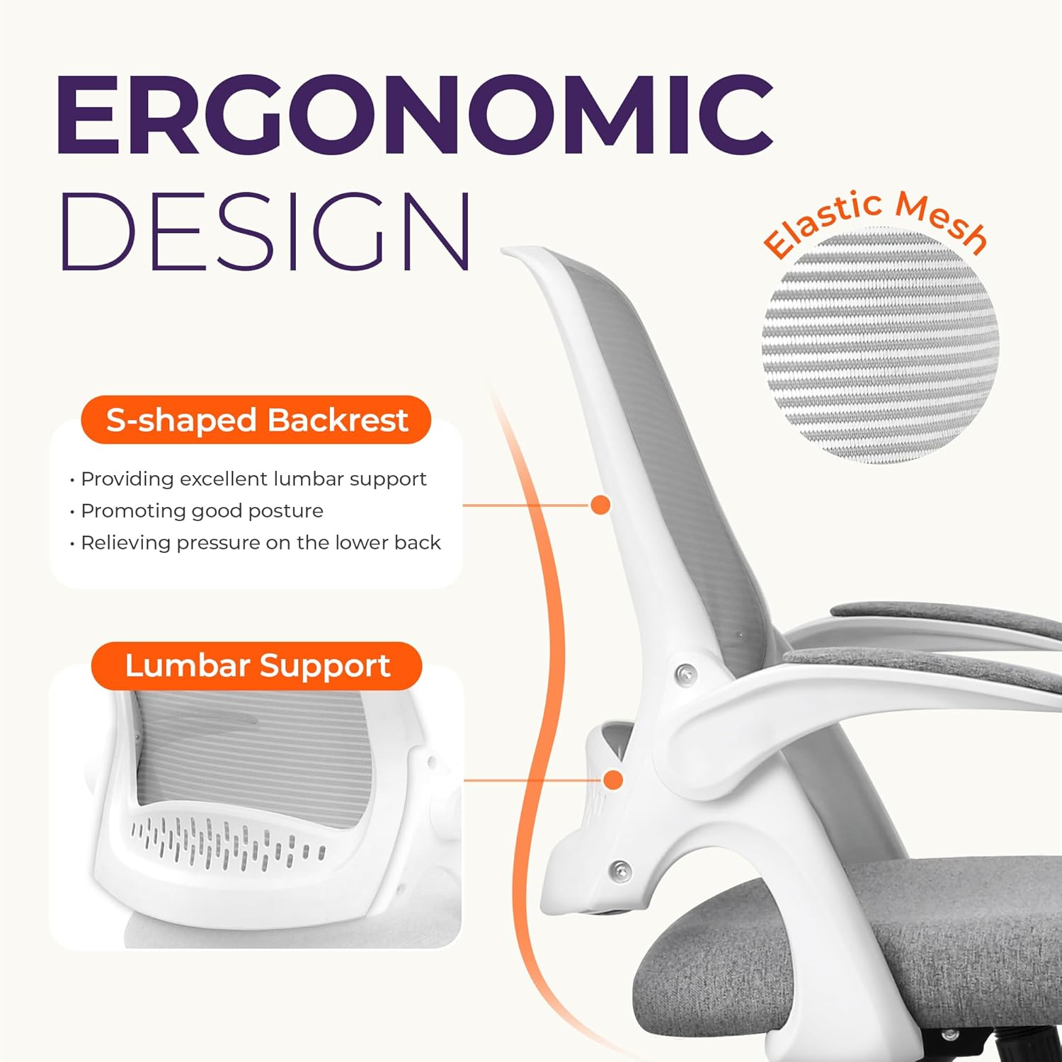 Cadeira de Escritório Ergonômi - Ergonomic Office Chair avaliação e preço
