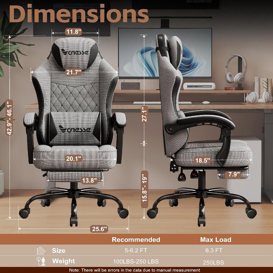 Cadeira para jogos e para uso  - Home Office Or avaliação e preço