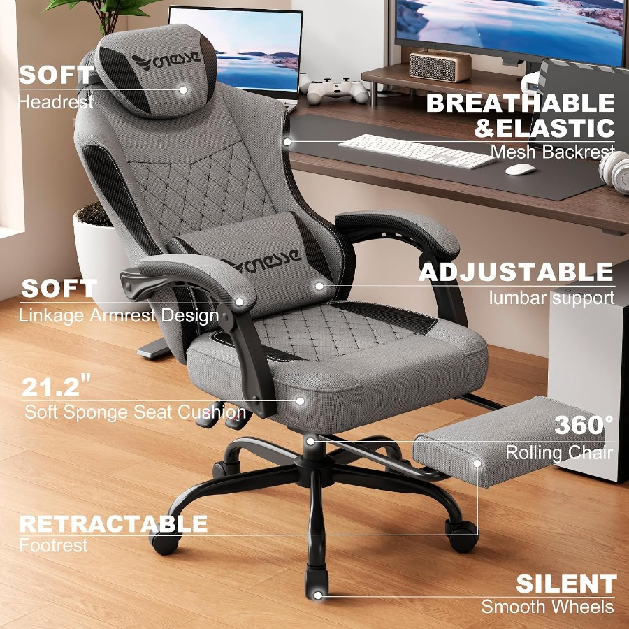 Cadeira para jogos e para uso  - Home Office Or avaliação e preço