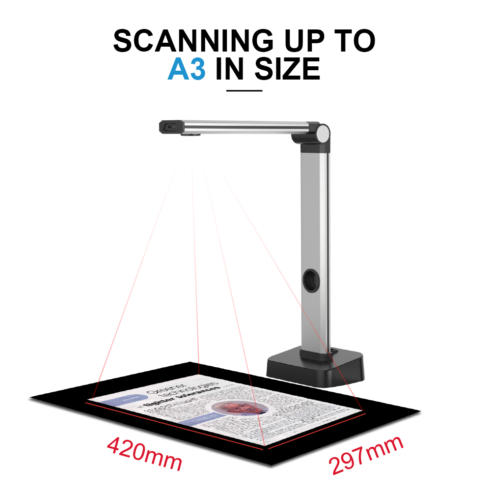 JOYUSING L14 14MP HD Livro e S - Document Scanner Portable avaliação e preço