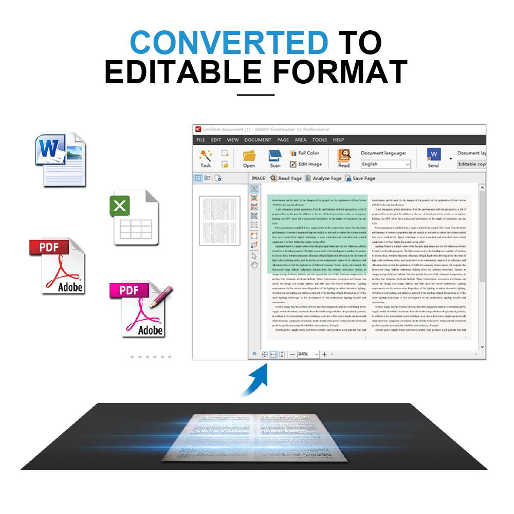 JOYUSING L14 14MP HD Livro e S - Document Scanner Portable avaliação e preço
