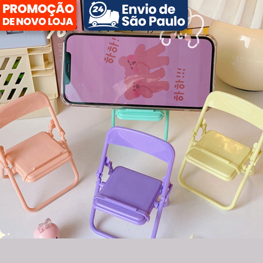 Suporte de Telefone Criativo e - Home Office Or avaliação e preço