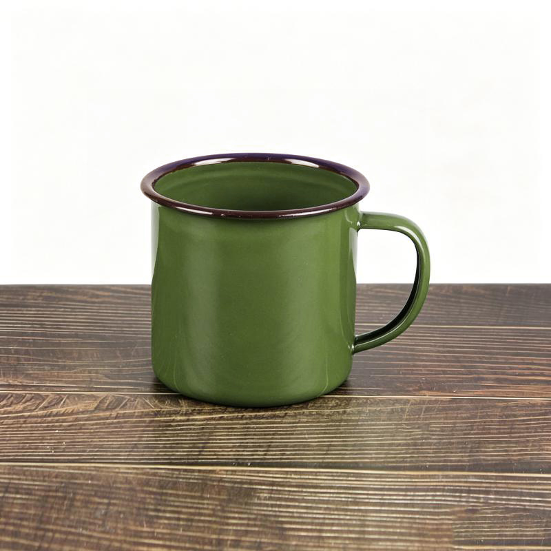 Canecas de Esmalte Duráveis co - Home Office Logo avaliação e preço