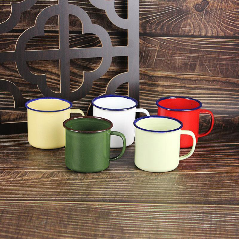 Canecas de Esmalte Duráveis co - Home Office Logo avaliação e preço