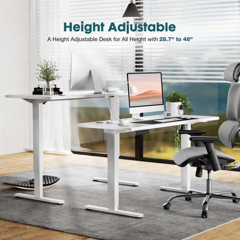 Mesa de Computador Elétrica co - Home Office Work Table avaliação e preço