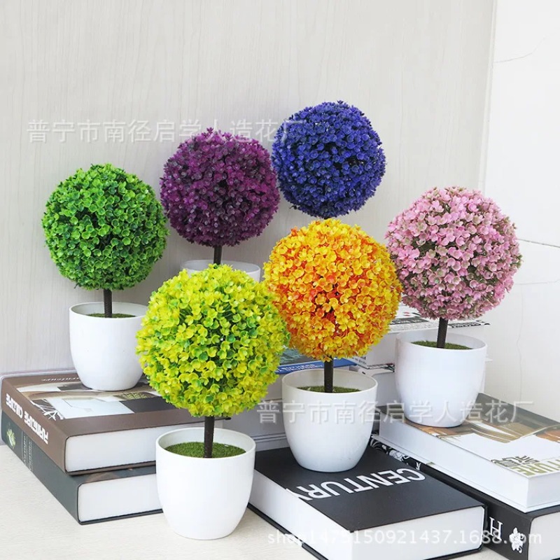 Planta Artificial Pequena em V - Home Office Layout avaliação e preço