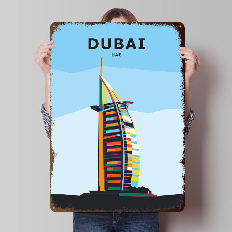 Pôster de Metal Personalizado  - Home Office Dubai avaliação e preço
