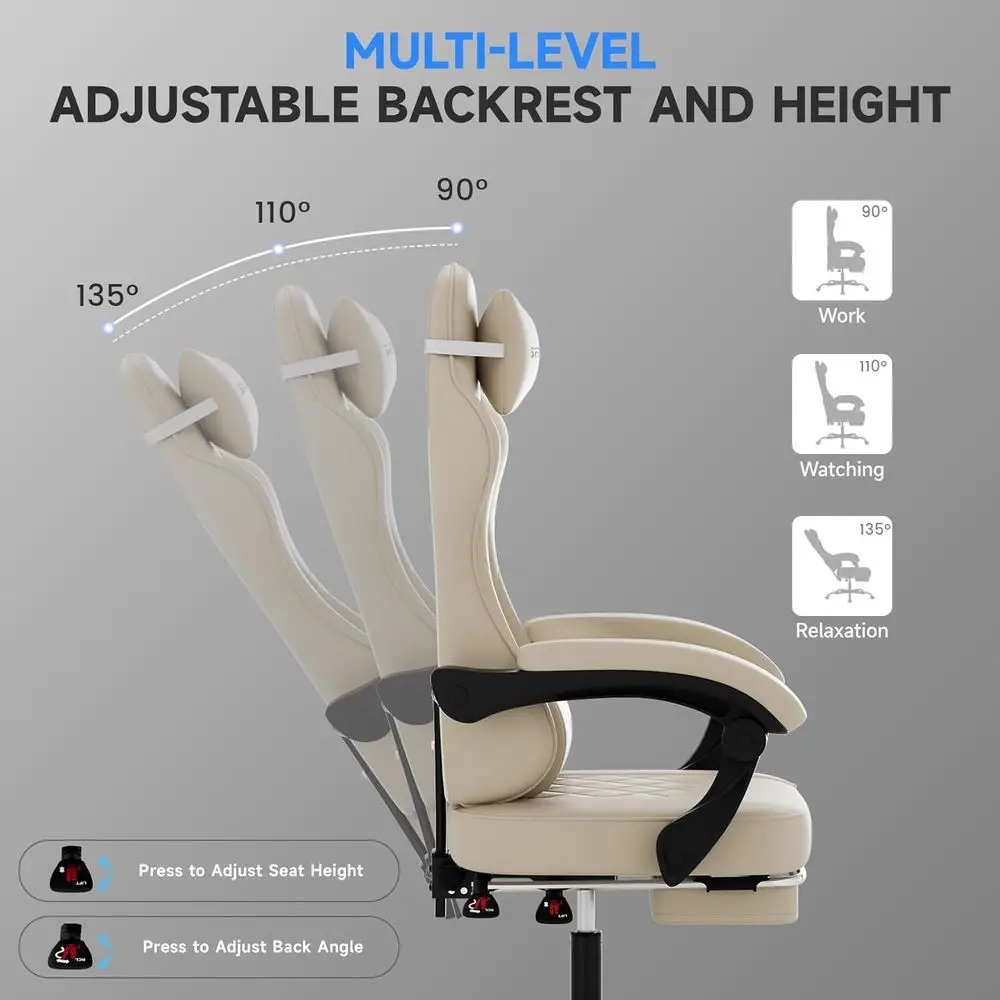 Cadeira giratória ergonômica c - Ergonomic Office Chair avaliação e preço