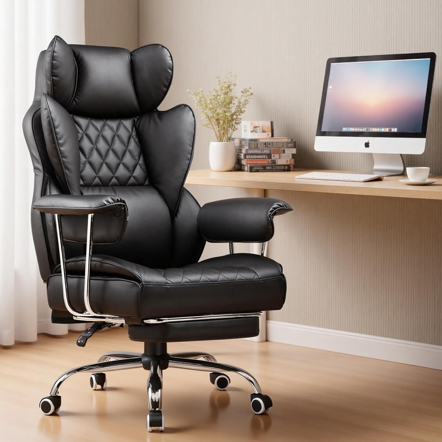 Cadeira de Escritório Grande e - Ergonomic Office Chair avaliação e preço