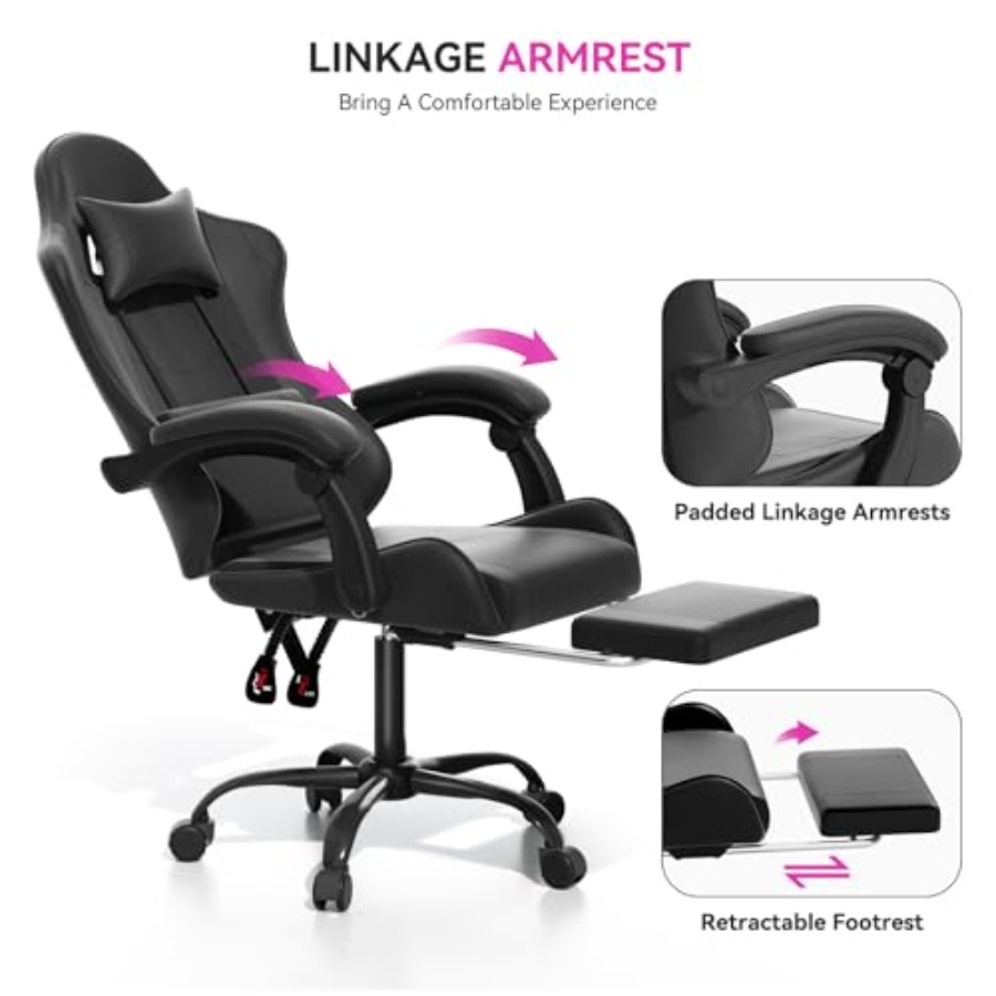 Cadeira Gamer para Uso em Escr - Ergonomic Office Chair avaliação e preço