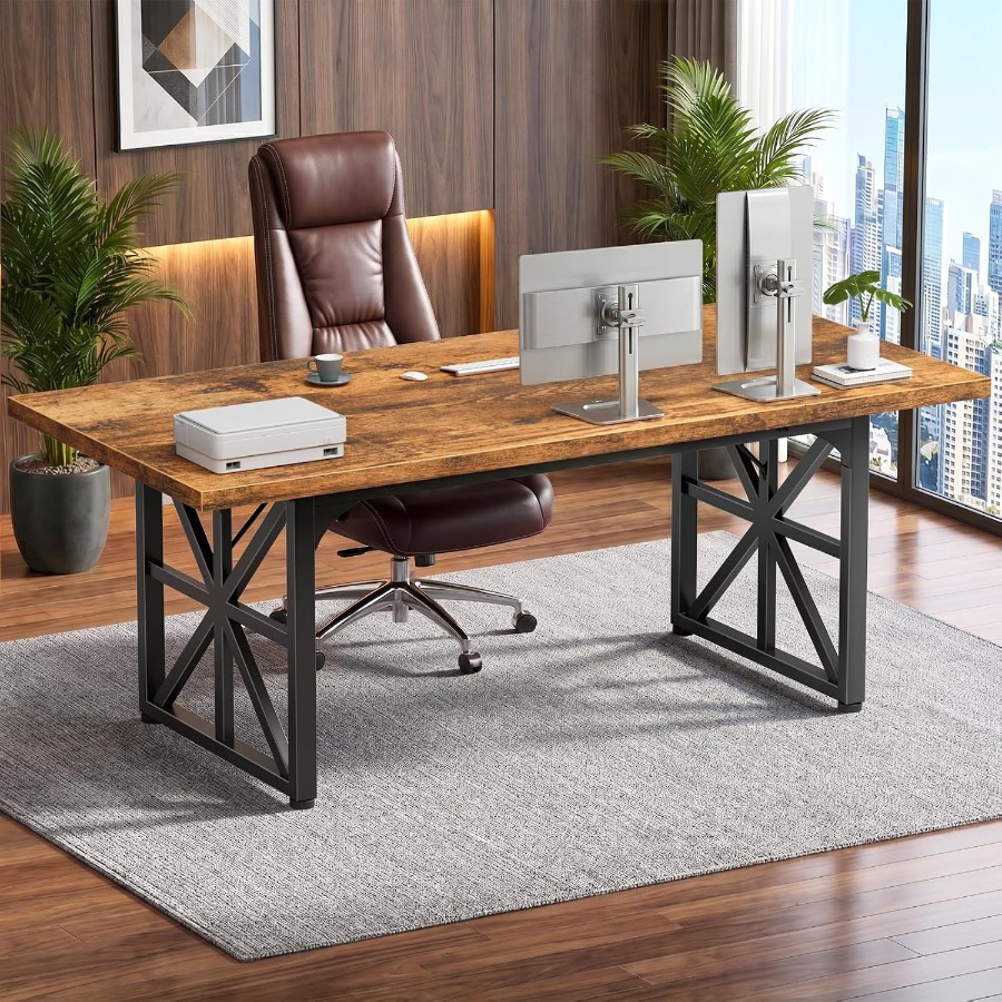 Mesa de escritório executiva d - Home Office Work Table avaliação e preço